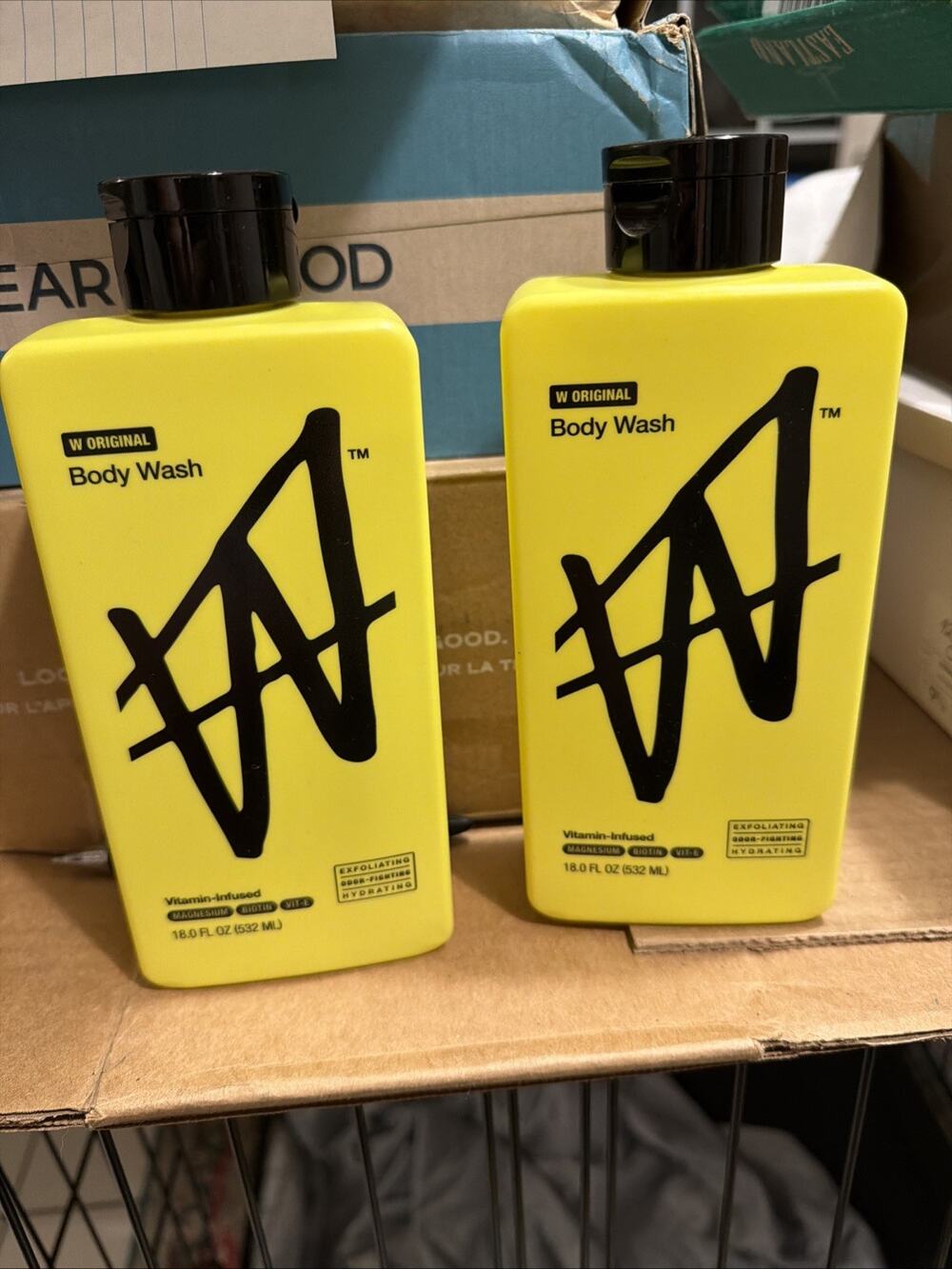 NEW W Original By Jake Paul 2 PACK Body Wash ~ VITAMIN INFUSED ~ 18 Fl Oz